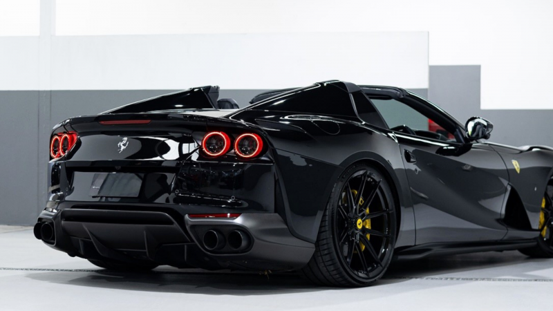 Photo of Novitec Black Tailpipes with New Mesh Insert for the Ferrari 812 Superfast/GTS - Image 5